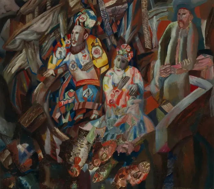 Framed Print : East and West, 1912-1913. Artist: Filonov, Pavel Nikolayevich (1883-1941) Framed Print : East and West, 1912-1913. Artist: Filonov, Pavel Nikolayevich (1883-1941)