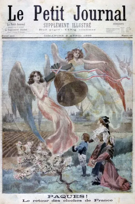 Framed Print : Easter!, 1899. Artist: F Meaulle Framed Print : Easter!, 1899. Artist: F Meaulle