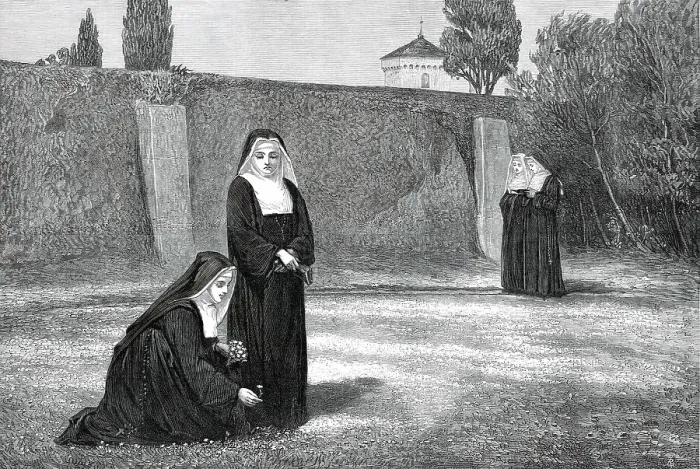 Framed Print : Easter by Edwin Bale, from the exhibition at the Dudley Gallery, 1876. Creator: Unknown. Easter by Edwin Bale, from the exhibition at the Dudley Gallery, 1876. Creator: Unknown Framed Print : Easter by Edwin Bale, from the exhibition at the Dudley Gallery, 1876. Creator: Unknown. Easter by Edwin Bale, from the exhibition at the Dudley Gallery, 1876. Creator: Unknown