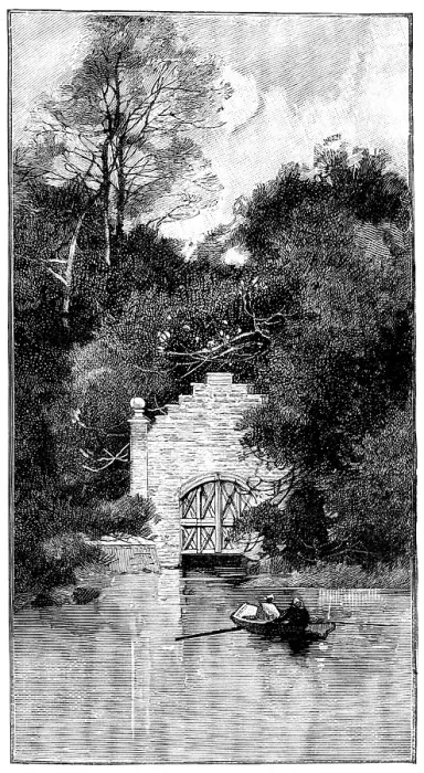 Framed Print : Eastwell Park: the boat-house, 1895. Creator: Unknown Framed Print : Eastwell Park: the boat-house, 1895. Creator: Unknown