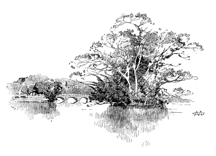 Framed Print : Eastwell Park: the Lake, 1895. Creator: Unknown Framed Print : Eastwell Park: the Lake, 1895. Creator: Unknown