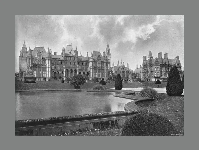 Framed Print : Eaton Hall, c1900. Artist: Catherall & Pritchard Framed Print : Eaton Hall, c1900. Artist: Catherall & Pritchard