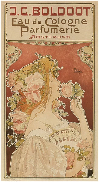 Eau de Cologne Perfumerie, 1899. Artist: Privat-Livemont, Henri (1861?1936)