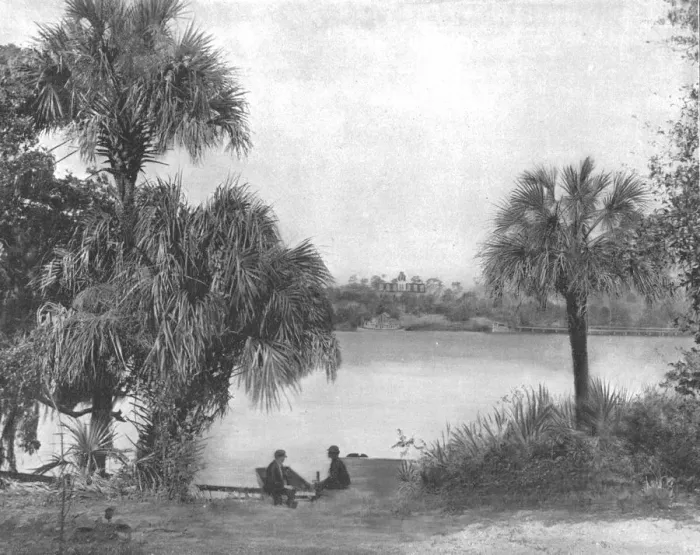 Framed Print : Eau Gallie, Indian River, Florida, USA, c1900. Creator: Unknown Framed Print : Eau Gallie, Indian River, Florida, USA, c1900. Creator: Unknown