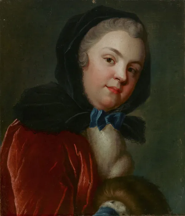 Framed Print : Ebba Margareta Ribbing af Zernava, c1750. Creator: Olof Arenius Framed Print : Ebba Margareta Ribbing af Zernava, c1750. Creator: Olof Arenius