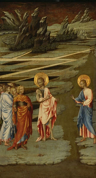 Ecce Agnus Dei, 1455-1460. Artist: Giovanni di Paolo (ca 1403-1482)