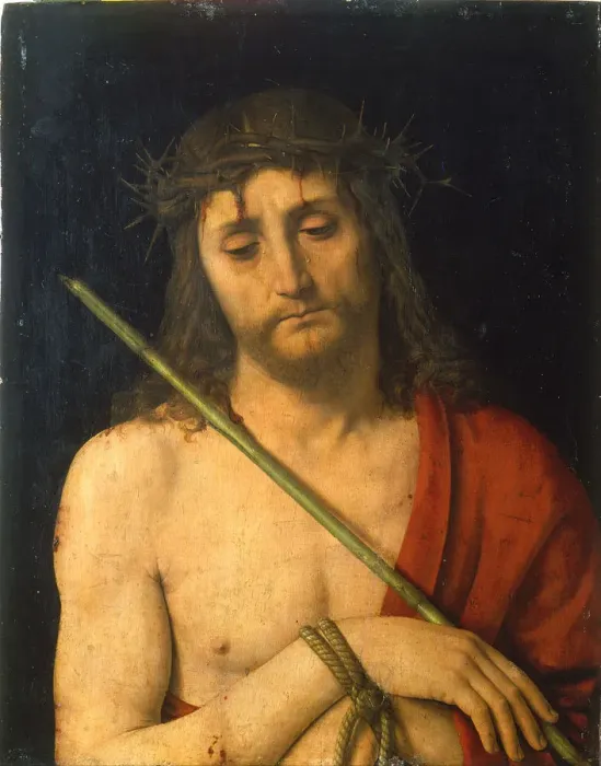 Framed Print : Ecce Homo, 1505-1506. Artist: Solari (Solario), Andrea (1470-1524) Framed Print : Ecce Homo, 1505-1506. Artist: Solari (Solario), Andrea (1470-1524)