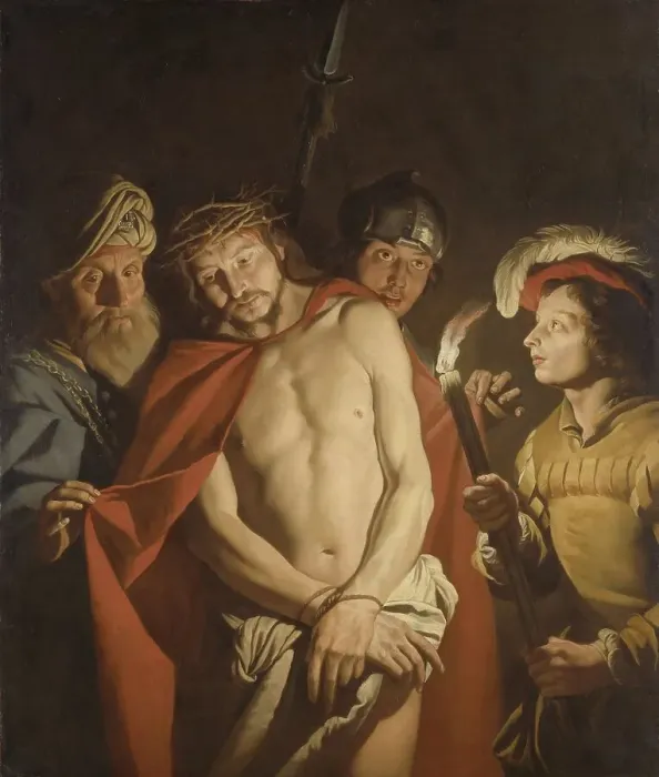 Framed Print : Ecce Homo, 1630-1650. Creator: Matthias Stomer Framed Print : Ecce Homo, 1630-1650. Creator: Matthias Stomer