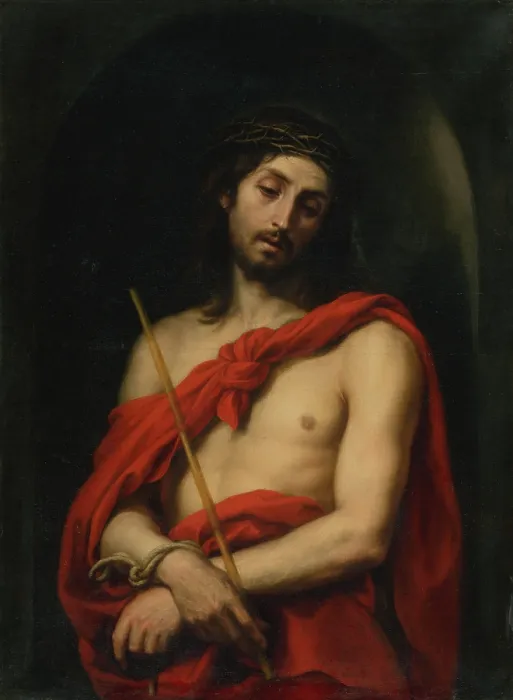 Framed Print : Ecce Homo, 1640-1660. Creator: Bartolome Esteban Murillo Framed Print : Ecce Homo, 1640-1660. Creator: Bartolome Esteban Murillo