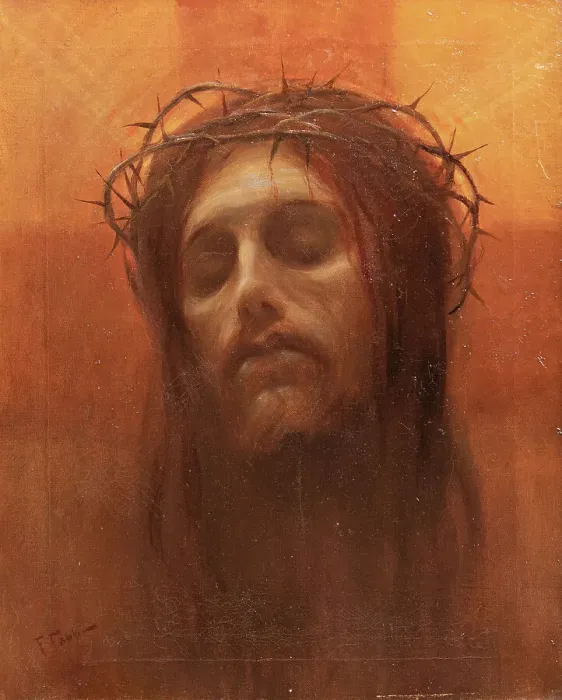 Framed Print : Ecce Homo, 1899. Creator: Fabbi, Fabio (1861-1946) Framed Print : Ecce Homo, 1899. Creator: Fabbi, Fabio (1861-1946)