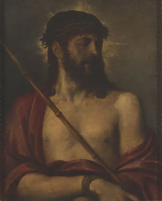 Framed Print : Ecce Homo, c 1560. Creator: Titian (1488-1576) Framed Print : Ecce Homo, c 1560. Creator: Titian (1488-1576)