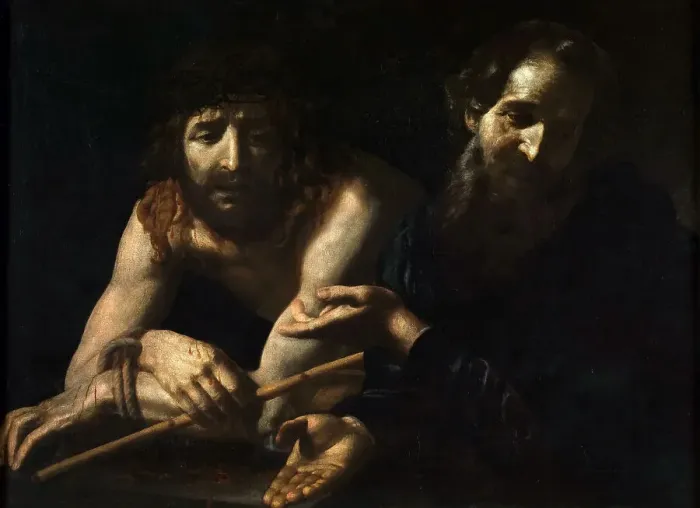 Framed Print : Ecce Homo, c. 1610. Creator: Caracciolo, Giovanni Battista (1578-1635) Framed Print : Ecce Homo, c. 1610. Creator: Caracciolo, Giovanni Battista (1578-1635)