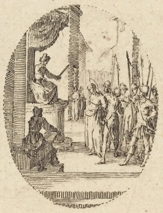 Framed Print : Ecce Homo, c. 1631. Creator: Jacques Callot Framed Print : Ecce Homo, c. 1631. Creator: Jacques Callot