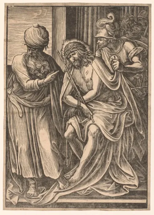 Framed Print : Ecce Homo, late 1500s-early 1600s. Creator: Giuseppe Scolari (Italian) Framed Print : Ecce Homo, late 1500s-early 1600s. Creator: Giuseppe Scolari (Italian)