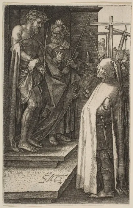 Framed Print : Ecce Homo, from The Passion, 1512. Creator: Albrecht Durer Framed Print : Ecce Homo, from The Passion, 1512. Creator: Albrecht Durer