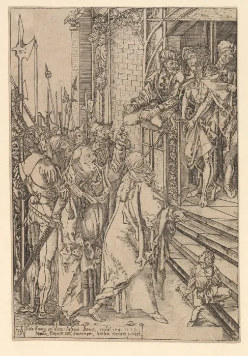 Framed Print : Ecce Homo (reverse copy). n. d. Creator: Unknown Framed Print : Ecce Homo (reverse copy). n. d. Creator: Unknown