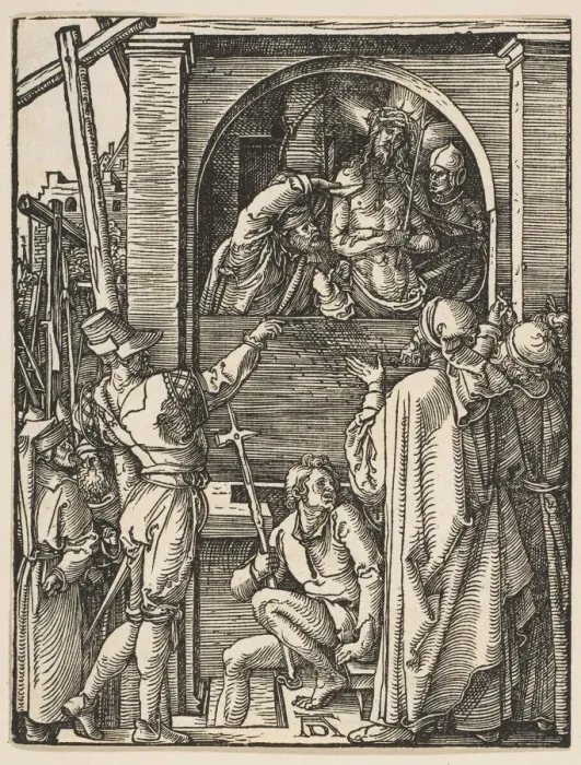 Framed Print : Ecce Homo, from The Small Passion, ca. 1509. Creator: Albrecht Durer Framed Print : Ecce Homo, from The Small Passion, ca. 1509. Creator: Albrecht Durer