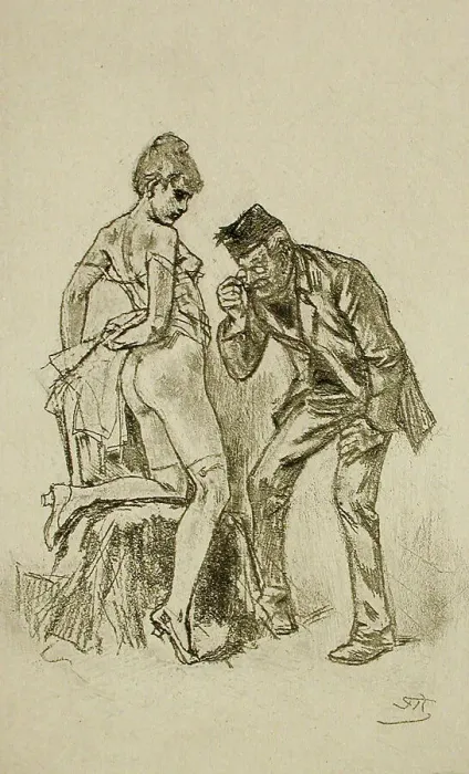 Framed Print : Ecchymoses, 1893. Creator: Félicien Rops Framed Print : Ecchymoses, 1893. Creator: Félicien Rops