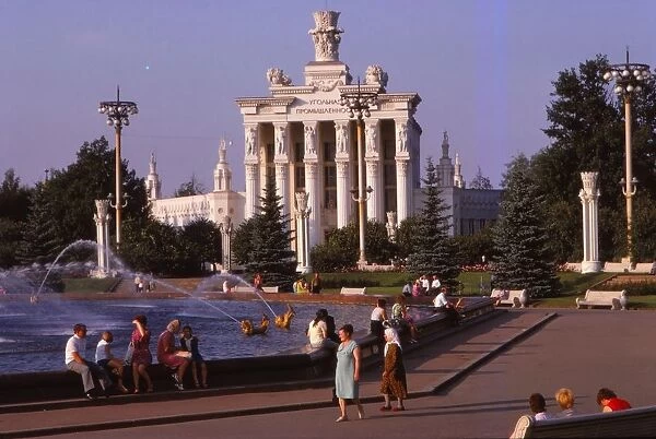 Economic Achievements Exhibition (Agriculture Pavilion), Moscow, c1960s. Artist: CM Dixon