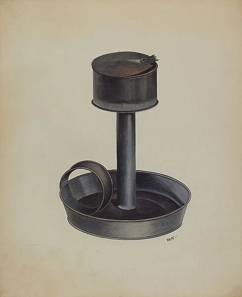 Economy Tint Lamp, c. 1937. Creator: Edward White