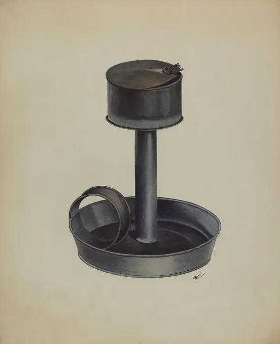Framed Print : Economy Tint Lamp, c. 1937. Creator: Edward White Framed Print : Economy Tint Lamp, c. 1937. Creator: Edward White