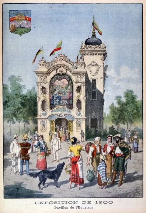 Framed Print : The Ecuadorian pavilion at the Universal Exhibition of 1900, Paris, 1900 Framed Print : The Ecuadorian pavilion at the Universal Exhibition of 1900, Paris, 1900