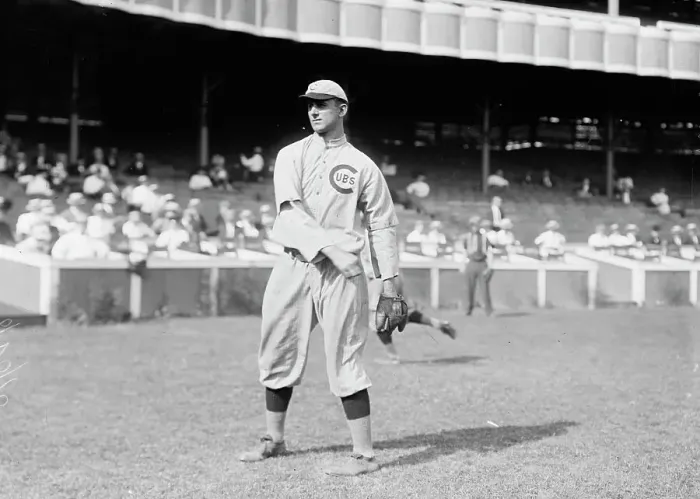 Framed Print : Ed Ruelbach, Chicago, NL (baseball), 1910. Creator: Bain News Service Framed Print : Ed Ruelbach, Chicago, NL (baseball), 1910. Creator: Bain News Service