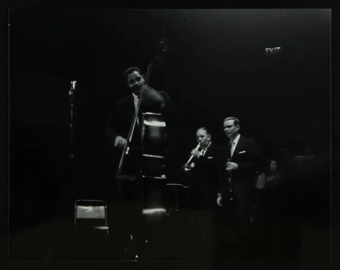 Framed Print : The Eddie Condon All Stars on stage at Colston Hall, Bristol, 1957 Framed Print : The Eddie Condon All Stars on stage at Colston Hall, Bristol, 1957