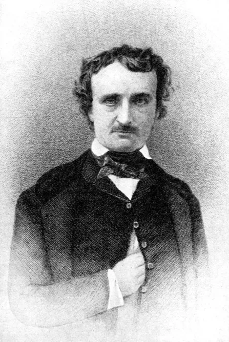 Framed Print : Edgar Allan Poe, Author of Tales of Mystery and Imagination, 1923. Artist: Rischgitz Collection Framed Print : Edgar Allan Poe, Author of Tales of Mystery and Imagination, 1923. Artist: Rischgitz Collection