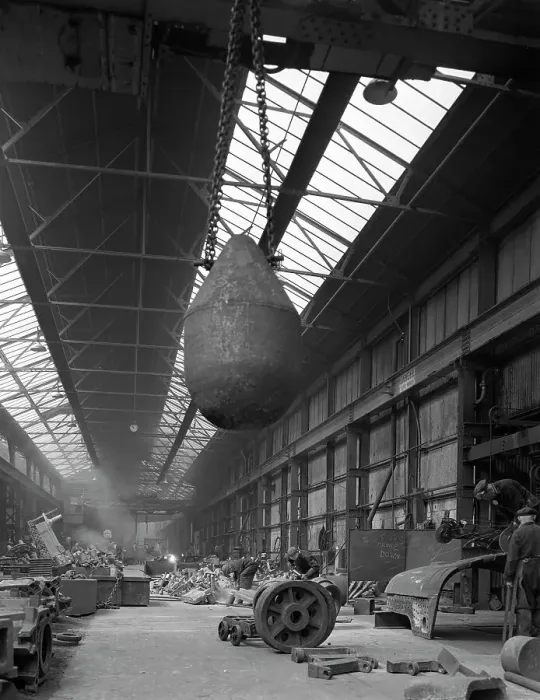 Framed Print : Edgar Allen steel foundry, Meadowhall, Sheffield, South Yorkshire, 1962. Artist Framed Print : Edgar Allen steel foundry, Meadowhall, Sheffield, South Yorkshire, 1962. Artist