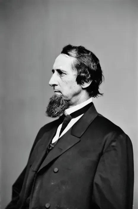 Framed Print : Edgar Cowan, between 1855 and 1865. Creator: Unknown Framed Print : Edgar Cowan, between 1855 and 1865. Creator: Unknown