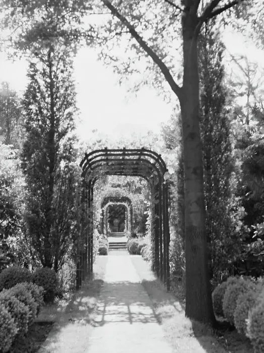 Framed Print : Edge, Charles N. garden, 1933 June 18. Creator: Arnold Genthe Framed Print : Edge, Charles N. garden, 1933 June 18. Creator: Arnold Genthe