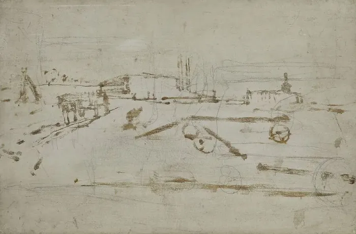 Framed Print : The Edge of a City, 1880-1923. Creator: George Hendrik Breitner Framed Print : The Edge of a City, 1880-1923. Creator: George Hendrik Breitner