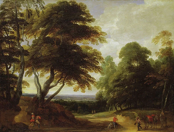 At the Edge of the Forest, c17th century. Creator: Lodewijk de Vadder