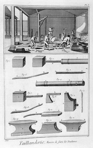 Edge-tool industry, 1751-1777