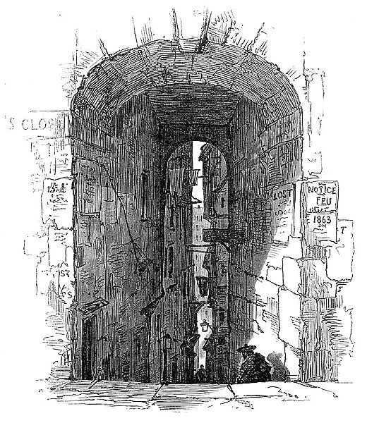 Edinburgh: Advocates Close, 1864. Creator: Unknown