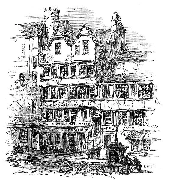 Edinburgh: Allan Ramsay's shop, 1864. Creator: Unknown
