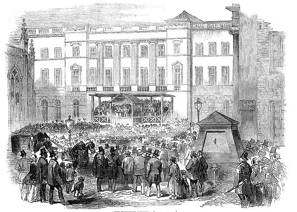 The Edinburgh Election, 1856. Creator: Unknown