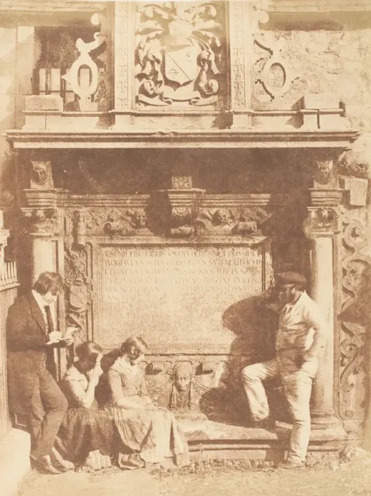 Framed Print : Edinburgh. Greyfriars Churchyard, 1843-47. Creators: David Octavius Hill, Robert Adamson Framed Print : Edinburgh. Greyfriars Churchyard, 1843-47. Creators: David Octavius Hill, Robert Adamson