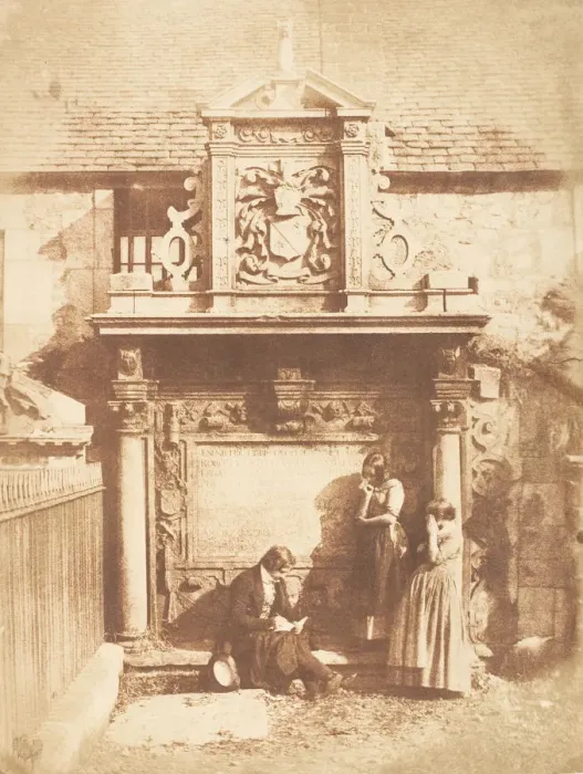 Framed Print : Edinburgh. Greyfriars Churchyard, 1843-47. Creators: David Octavius Hill, Robert Adamson Framed Print : Edinburgh. Greyfriars Churchyard, 1843-47. Creators: David Octavius Hill, Robert Adamson