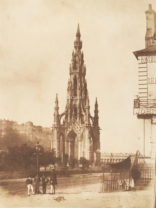 Framed Print : Edinburgh. The Scott Monument, 1843-47. Creators: David Octavius Hill, Robert Adamson Framed Print : Edinburgh. The Scott Monument, 1843-47. Creators: David Octavius Hill, Robert Adamson