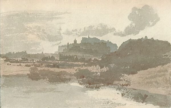 Edinburgh: From St. Margarets Loch, 1909. Artist: JMW Turner