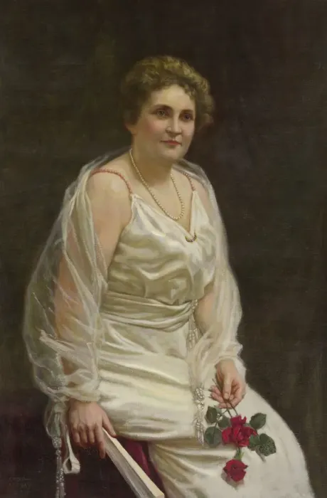 Framed Print : Edith Bolling Galt Wilson, 1924. Creator: Emile Alexay Framed Print : Edith Bolling Galt Wilson, 1924. Creator: Emile Alexay