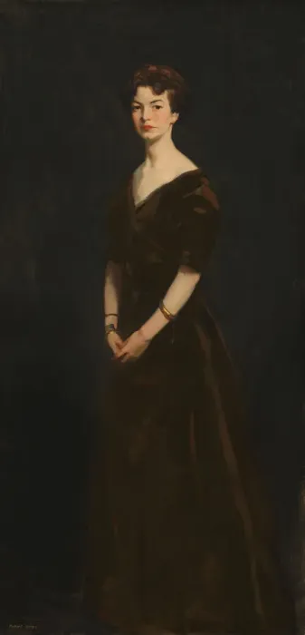 Framed Print : Edith Reynolds, 1908. Creator: Robert Henri Framed Print : Edith Reynolds, 1908. Creator: Robert Henri