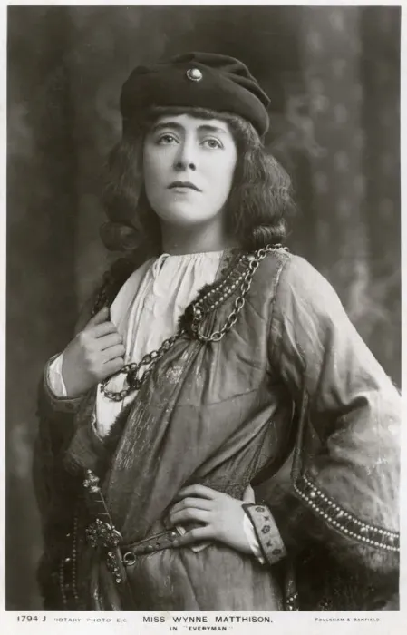 Framed Print : Edith Wynne Matthison, British actress, c1907. Artist: Rotary Photo Framed Print : Edith Wynne Matthison, British actress, c1907. Artist: Rotary Photo