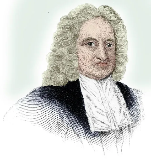 Framed Print : Edmond Halley, English astronomer, mathematician, meteorologist, and physicist, (c1850) Framed Print : Edmond Halley, English astronomer, mathematician, meteorologist, and physicist, (c1850)