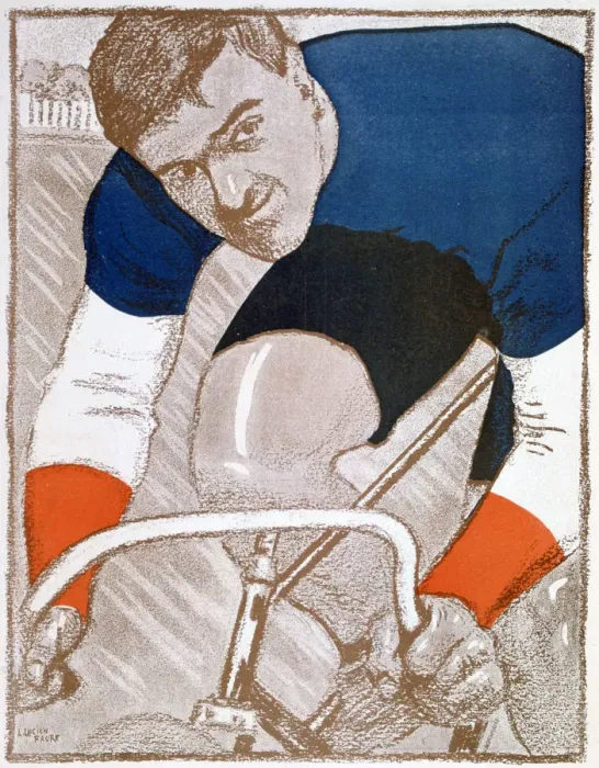 Framed Print : Edmond Jacquelin, French cycling champion, 1902 Framed Print : Edmond Jacquelin, French cycling champion, 1902
