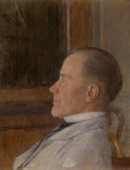 Framed Print : Edmond Khnopff, the Painter's Father. Creator: Fernand Khnopff Framed Print : Edmond Khnopff, the Painter's Father. Creator: Fernand Khnopff