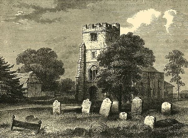 Edmonton Church, 1790, (c1876). Creator: Unknown