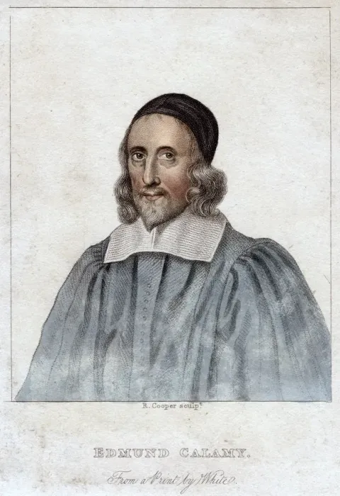 Framed Print : Edmund Calamy the Elder, 17th century English Presbyterian church leader, (early 19th century). Artist: R Cooper Framed Print : Edmund Calamy the Elder, 17th century English Presbyterian church leader, (early 19th century). Artist: R Cooper
